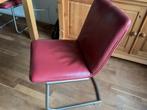 Eetkamerstoelen, Huis en Inrichting, Stoelen, Ophalen, Strak, Gebruikt, Leer
