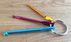 Nieuw! Haaknaald nr 3, 4, 5 sleutelhanger reishaaknaalden., Ophalen of Verzenden, Nieuw