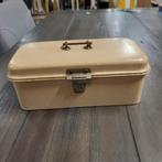 Vintage antieke metalen lunch broodtrommel. Brabantia midel, Ophalen of Verzenden