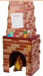 Sinterklaas schoorsteen XL karton decoratie 5 december, Diversen, Sinterklaas, Ophalen, Nieuw