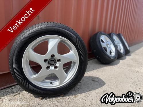 Volvo V70 II velgen + All season banden, Auto-onderdelen, Banden en Velgen, Banden en Velgen, Zomerbanden, 16 inch, 205 mm, Gebruikt