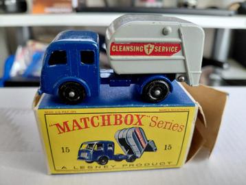 Matchbox 15c Tippax Refuse Collector  Box D2  beschikbaar voor biedingen
