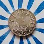 Nederlandse zilveren €5 munt 2003, Koningin Beatrix, Zilver, Euro's, Ophalen of Verzenden