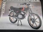 Folder Yamaha RD50M, Ophalen of Verzenden, Gelezen