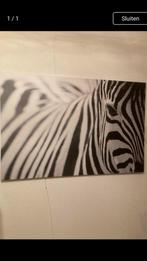 Mooi schilderij zebra, Huis en Inrichting, Ophalen, Schilderij