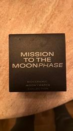 Mission to the moonphase omega swatch black, Sieraden, Tassen en Uiterlijk, Horloges | Heren, Ophalen of Verzenden, Zo goed als nieuw