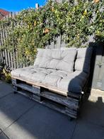 Palletkussens donkergrijs, Tuin en Terras, Tuinbanken, Ophalen, Zo goed als nieuw, Hout