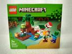 Lego Minecraft 21240 The Swamp Adventure, Ophalen of Verzenden, Nieuw, Complete set, Lego