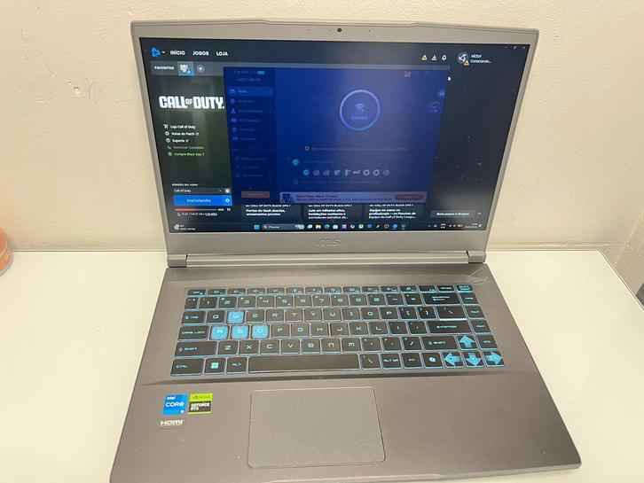 MSI Thin 15 B12UC Gaming Laptop - i5 12th Gen, GTX 3050, Computers en Software, Windows Laptops, Gebruikt, 15 inch, SSD, 3 tot 4 Ghz