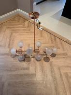 Plafondlamp design hanglamp MADE DOT com geborsteld messing, Ophalen, Zo goed als nieuw, Metaal, Design