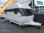 Hobby De Luxe 400 SFE compacte caravan, Schokbreker, Hobby, Bedrijf, Treinzit