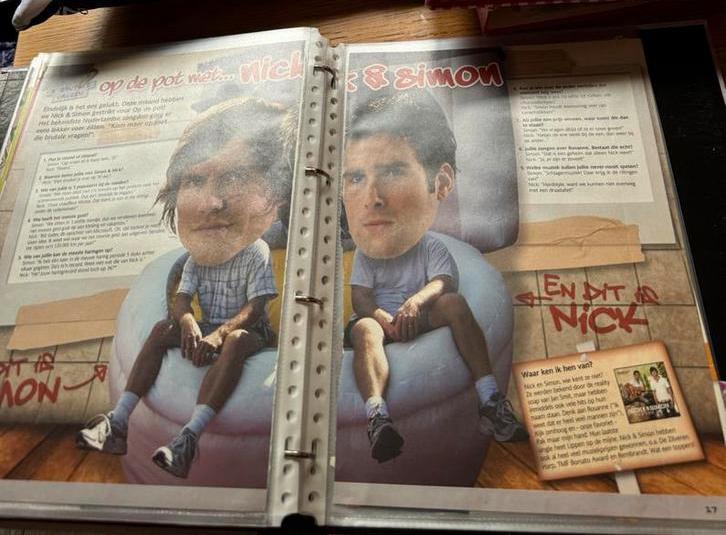Nick en Simon verzameling (posters/interviews), Verzamelen, Tijdschriften, Kranten en Knipsels, Tijdschrift, 1980 tot heden, Ophalen