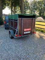 Kleinveetrailer veetrailer schapentrailer ponytrailer., Dieren en Toebehoren, Ophalen of Verzenden, Hout, Overige typen
