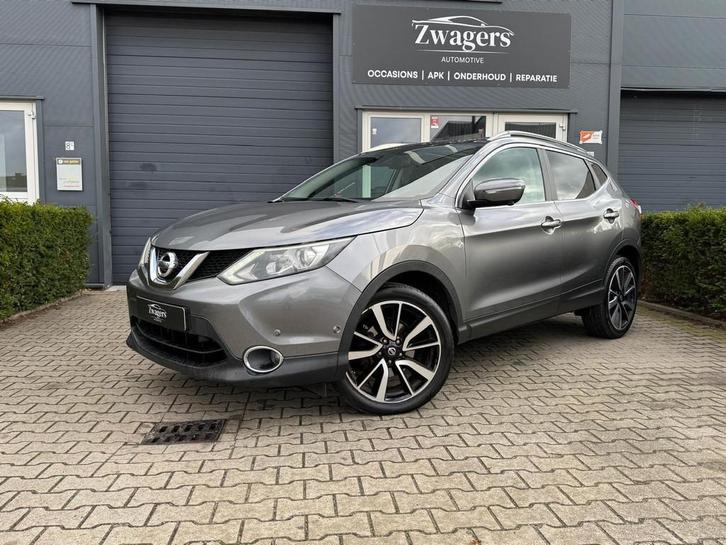 Nissan Qashqai 1.2 Tekna|Pano|Navi|360camera|Leder, Auto's, Nissan, Bedrijf, Te koop, Qashqai, 360° camera, ABS, Achteruitrijcamera