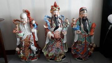 Geluksgoden Lu, Fu en Shou beschikbaar voor biedingen