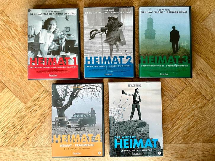 Heimat - Seizoen 1 t/m 4 + Andere Heimat (krasvrij, met NL), Cd's en Dvd's, Dvd's | Tv en Series, Zo goed als nieuw, Drama, Boxset