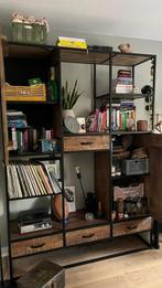 Industriële wandkast met vakken | Zeer goeie staat!, Huis en Inrichting, Ophalen, Zo goed als nieuw