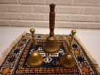 Vintage Messing Tafelbel 3x erg mooi! Zie omschr,, Antiek en Kunst, Ophalen