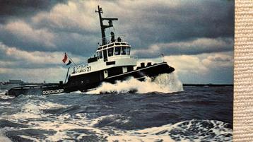 Sleepboot  Hendrik P. Goedkoop   nr 27  - kaart   beschikbaar voor biedingen