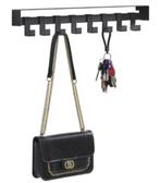 Wandkapstok – Industrieel met 8 haken - 50 cm, Nieuw, Minder dan 100 cm, Metaal, Ophalen