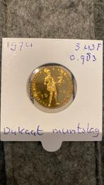 Gouden dukaat 1974 muntslag, Koningin Juliana, Losse munt, Goud, Overige waardes