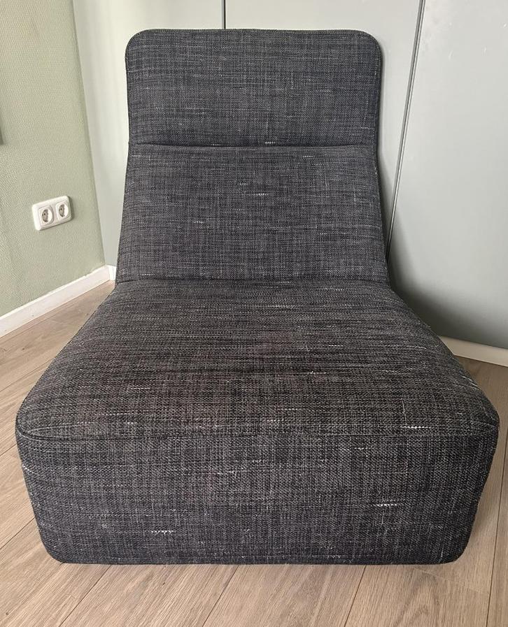 Zeldzame fauteuil solo van Sur & Plus, Huis en Inrichting, Fauteuils, Gebruikt, Hout, Stof, 50 tot 75 cm, 75 tot 100 cm, Ophalen