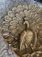 À la schaaltje pauw. Messing goud., Verzenden, Nieuw