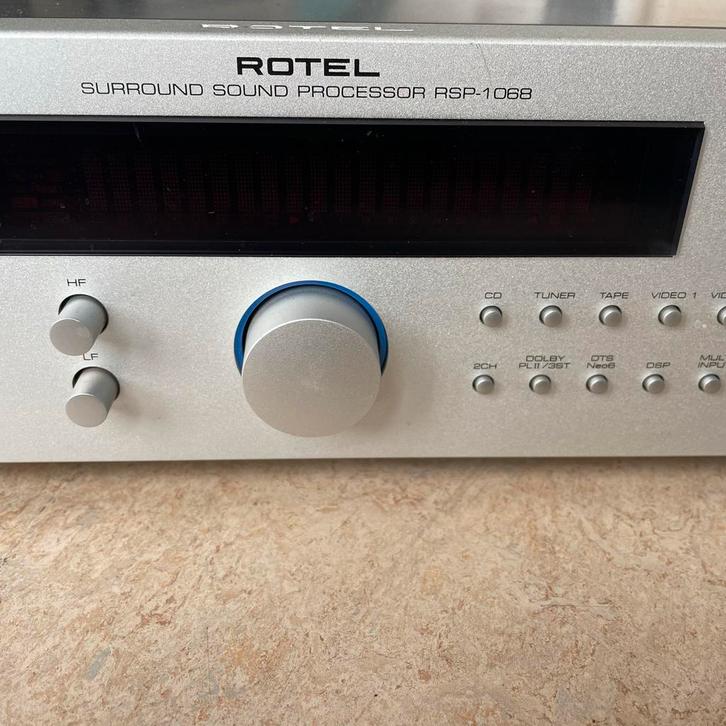 Rotel RSP 1068 Voorversterker (Defect), Audio, Tv en Foto, Versterkers en Receivers, Gebruikt, 5.1, Overige merken, Ophalen