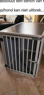 Hundos Pro alu. Honden Bench model DK maat M linksdraaiend, Dieren en Toebehoren, Ophalen, Zo goed als nieuw