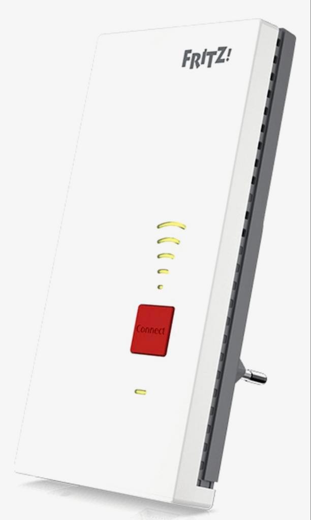 Fritz Repeater 2400 WiFi Range Extender, Computers en Software, WiFi-versterkers, Gebruikt, Ophalen