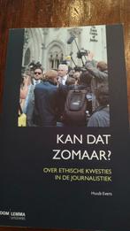 Kan dat zomaar? Over ethische kwesties in de journalistiek, Boeken, Studieboeken en Cursussen, Ophalen of Verzenden, Alpha, Zo goed als nieuw