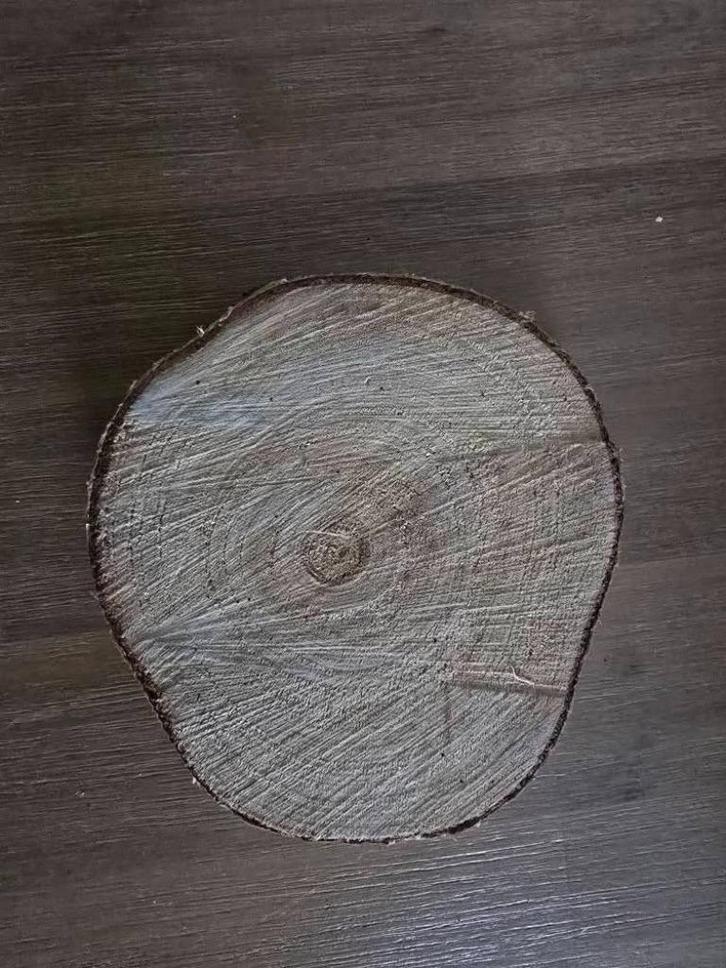 mooie houten onderzetter  (w3, Huis en Inrichting, Woonaccessoires | Onderzetters, Gebruikt, Glas of Kopje, Ophalen of Verzenden