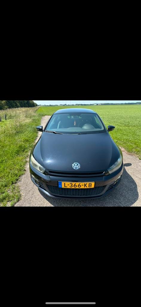 Volkswagen Scirocco 1.4 TSI 90KW 2009 Zwart, Auto's, Volkswagen, Particulier, ABS, Adaptive Cruise Control, Airbags, Airconditioning