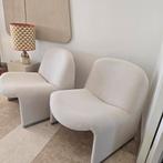 Set van 2 Artifort fauteuils "Alky's" nieuw gestoffeerd, Ophalen, Stof, Minder dan 75 cm, Nieuw