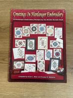 2 Hardanger boeken voor wenskaarten – Meier & Watnemo, Ophalen of Verzenden, Zo goed als nieuw, Borduren en Naaien, Rosalyn Watnemo