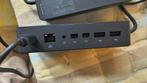 Microsoft Surface Dock MSK 1661 met adapter 1749, Computers en Software, Dockingstations, Microsoft Surface Dock, Ophalen of Verzenden