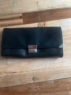 Zwarte leren portemonnee DR horeca groot, Sieraden, Tassen en Uiterlijk, Portemonnees, Overige merken, Zwart, Ophalen of Verzenden
