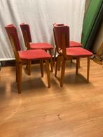 4 tafelstoelen ontwerp Cor Alons voor firma de Boer Gouda, Huis en Inrichting, Complete eetkamers, Ophalen, Gebruikt