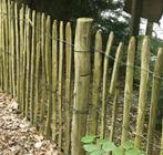 kastanje pallisades Ø 10–12 cm x 300, Tuin en Terras, Schuttingen, Ophalen of Verzenden, Nieuw, Hout, Minder dan 3 meter