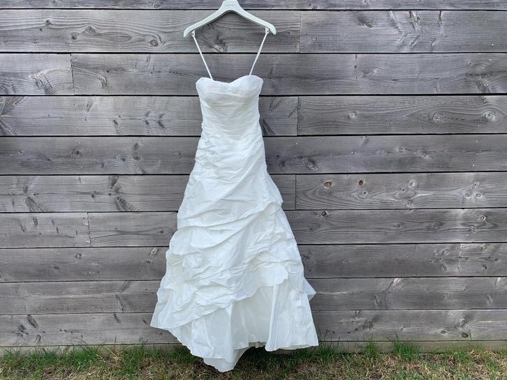 Trouwjurk Linea Raffaelli mt 36/38, Kleding | Dames, Trouwkleding en Trouwaccessoires, Zo goed als nieuw, Trouwjurk, Wit, Ophalen of Verzenden