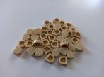 NIEUW: Tile 1x1 Rond halve cirkel Tan, Lego, Nieuw, Ophalen of Verzenden, X