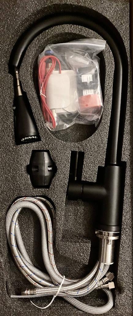 Nieuwe touch kraan met uittrekbare uitloop, Doe-het-zelf en Verbouw, Sanitair, Nieuw, Kraan, Ophalen of Verzenden