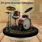 Fiberglas/acryl Rockstar 2D Drumstel, Ophalen of Verzenden, Nieuw, Pop, Beeldje of Miniatuur