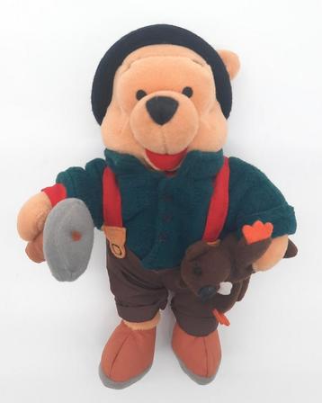 Winnie de Poeh als Houthakker met bijl en bever Disney Store beschikbaar voor biedingen