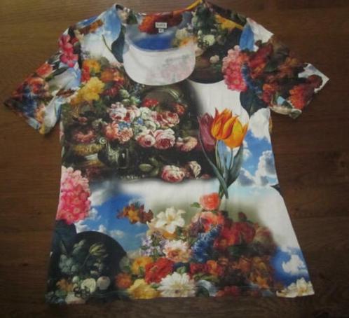 Skarva shirt 42, Kleding | Dames, T-shirts, Gedragen, Maat 42/44 (L), Wit, Korte mouw, Ophalen of Verzenden