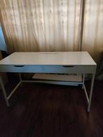Bureau Ikea Alex wit+ een plank, Huis en Inrichting, Bureaus, Ophalen of Verzenden, Zo goed als nieuw