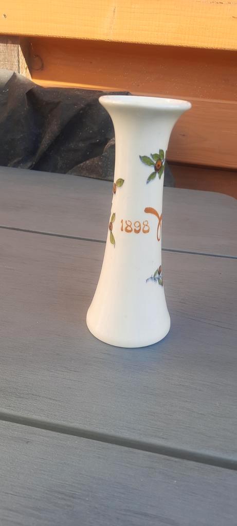 antiek herdenking vaasje  Wilhelmina 1898-1923 florana, Antiek en Kunst, Antiek | Vazen, Ophalen of Verzenden