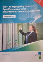 Theorieboek Beveiliger 2/3 MBO, Ophalen of Verzenden, Zo goed als nieuw, MBO