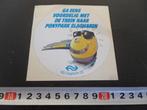 sticker NS Ga eens voordelig trein naar Ponypark Slagharen, Verzamelen, Stickers, Ophalen, Zo goed als nieuw, Bedrijf of Vereniging