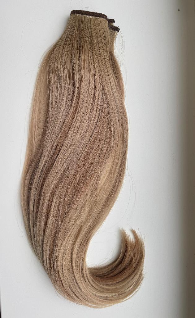 Humano hair extensions. ( echt haar ), Sieraden, Tassen en Uiterlijk, Uiterlijk | Haarverzorging, Zo goed als nieuw, Pruik of Haarverlenging